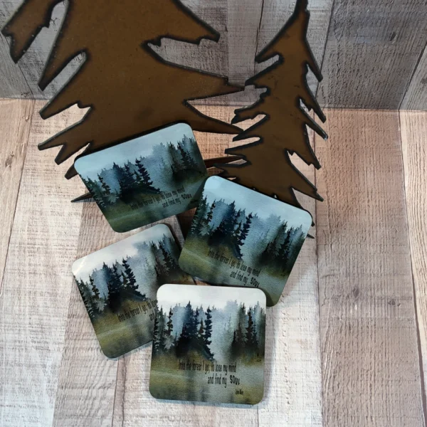 Into the Forest Coasters by GP Originals from Denver