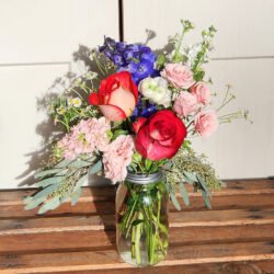 Mason Jar Bouquet - Flowers for Delivery Fort Collins