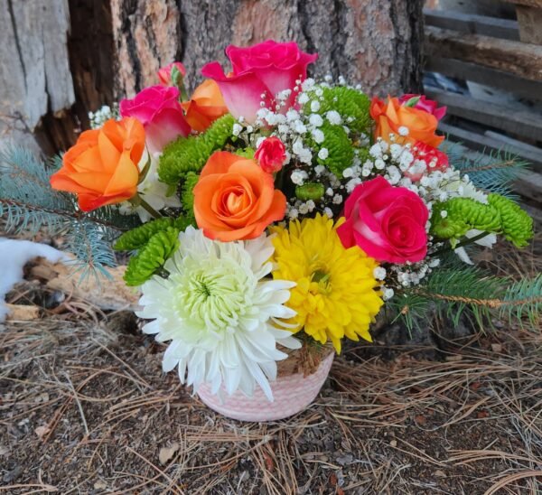 Mountain Cheer Flower Arrangement - Flowers for Delivery