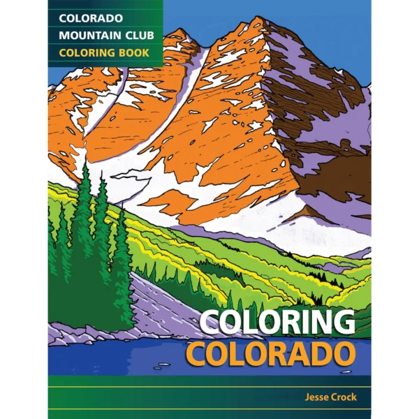 Adult Coloring Book - Coloring Colorado