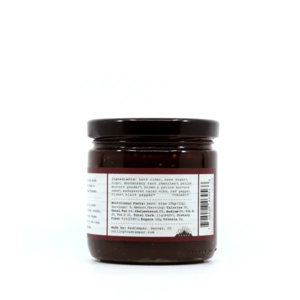 Red Camper Cherry Fig Mostarda Charcuterie Accompaniment (9oz) - Image 5