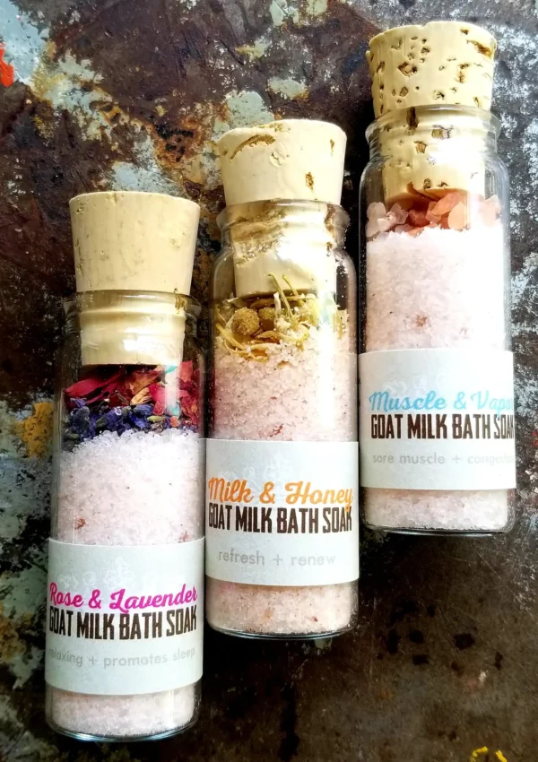 Goat's Milk Bath Salts by Naked Goat