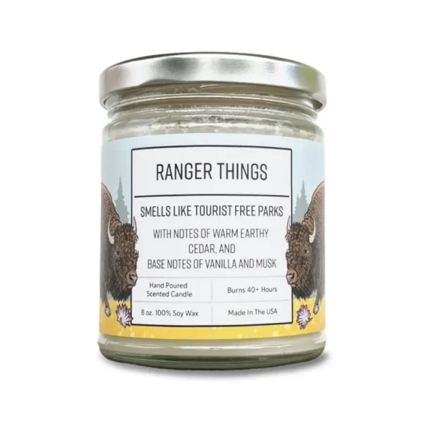 'Ranger Things' Soy Wax Candle by Two Little Fruits - Image 2