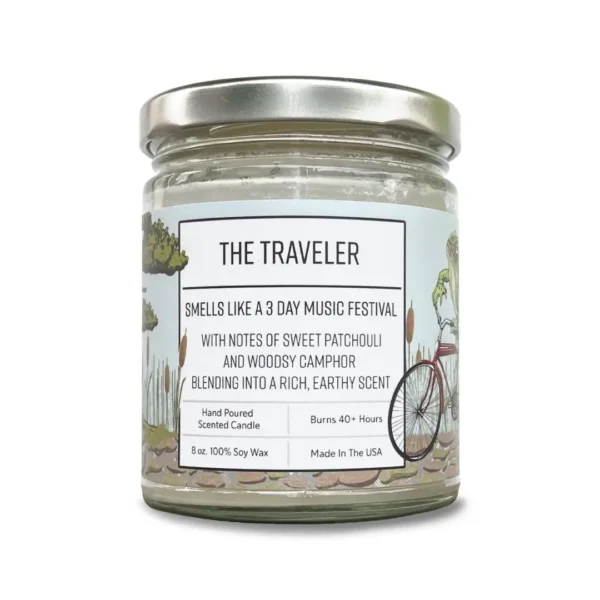 "The Traveler" Candle by Two Little Fruits - Image 7