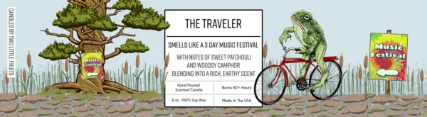 "The Traveler" Candle by Two Little Fruits - Image 4