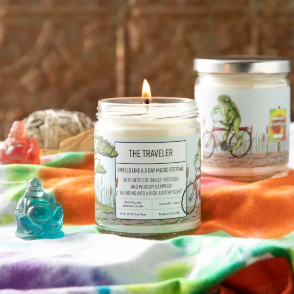 "The Traveler" Candle by Two Little Fruits