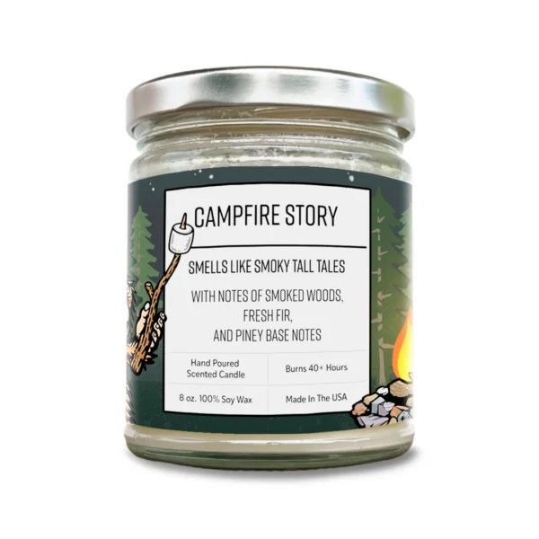 'Campfire Story' Soy Wax Candle by Two Little Fruits - Image 2