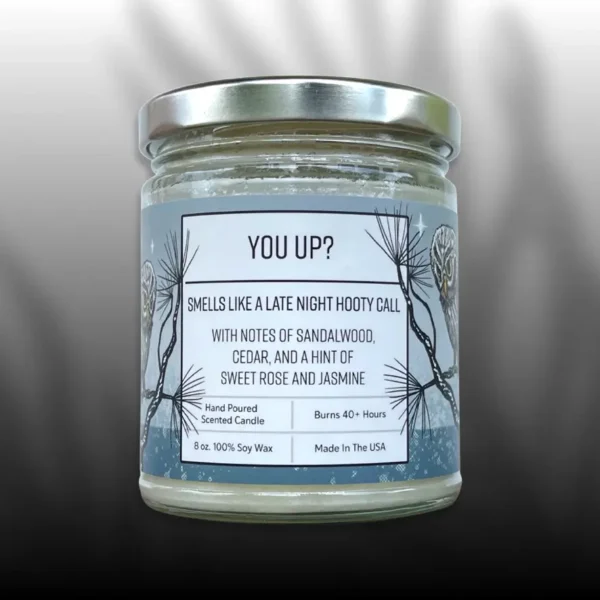 "You Up" Candle by Two Little Fruits - Image 2