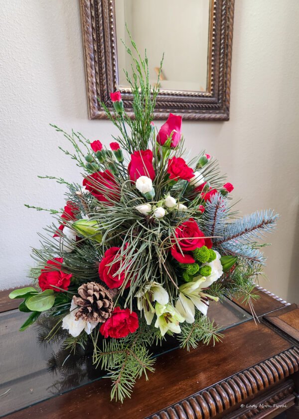 Locally Sourced Native Greenery Christmas Arrangements