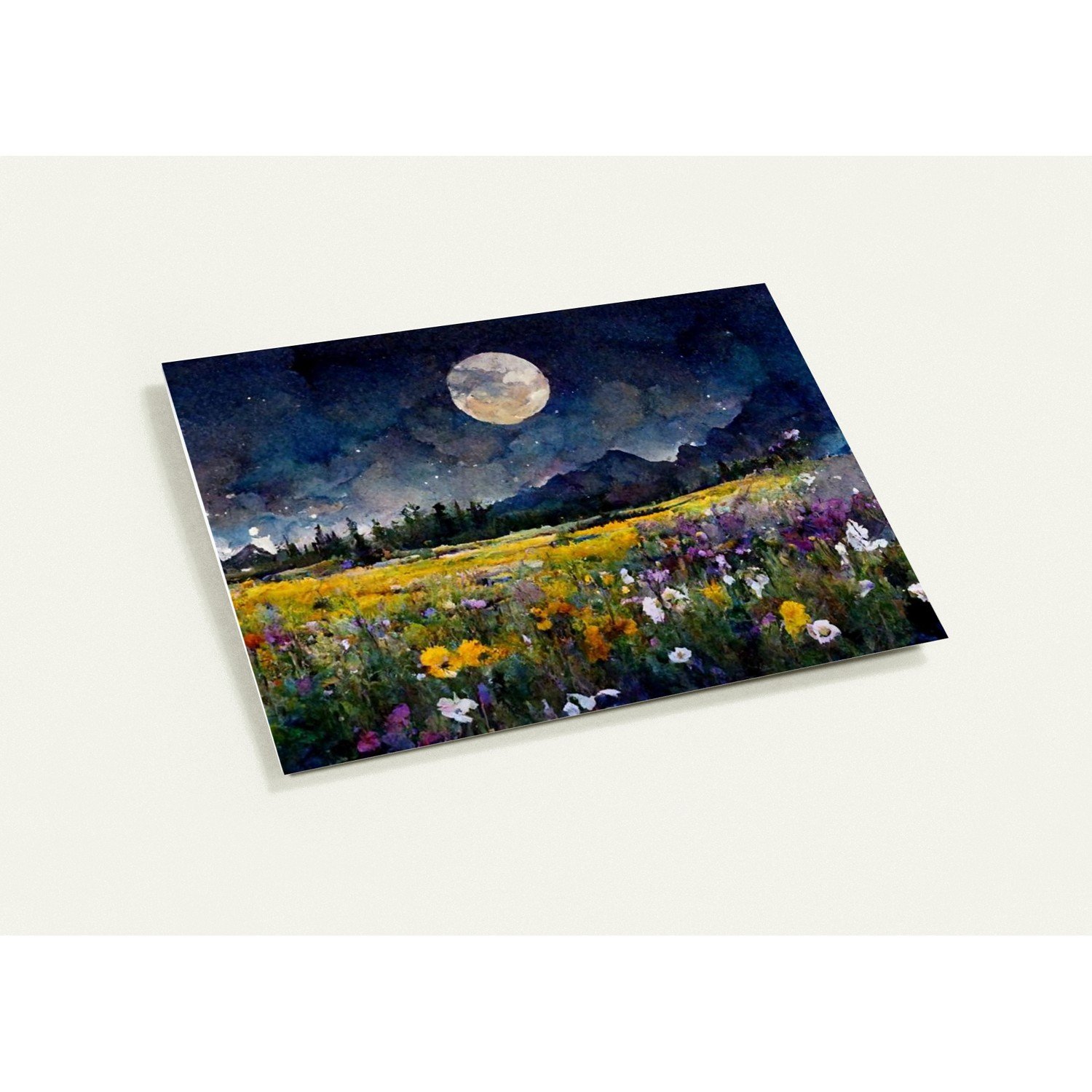 Colorado Mountain Wildflower Moon 4 X 6" Note Cards - Image 6